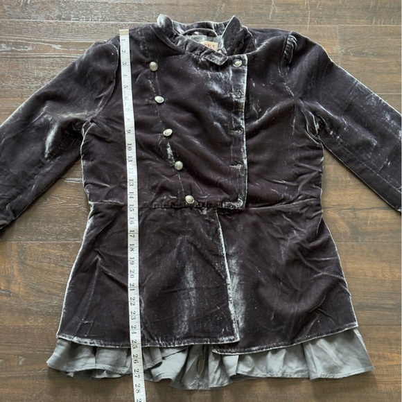 Free‎ People Faye Velvet Ebony Jacket Size Small Women - Picture 12 of 12